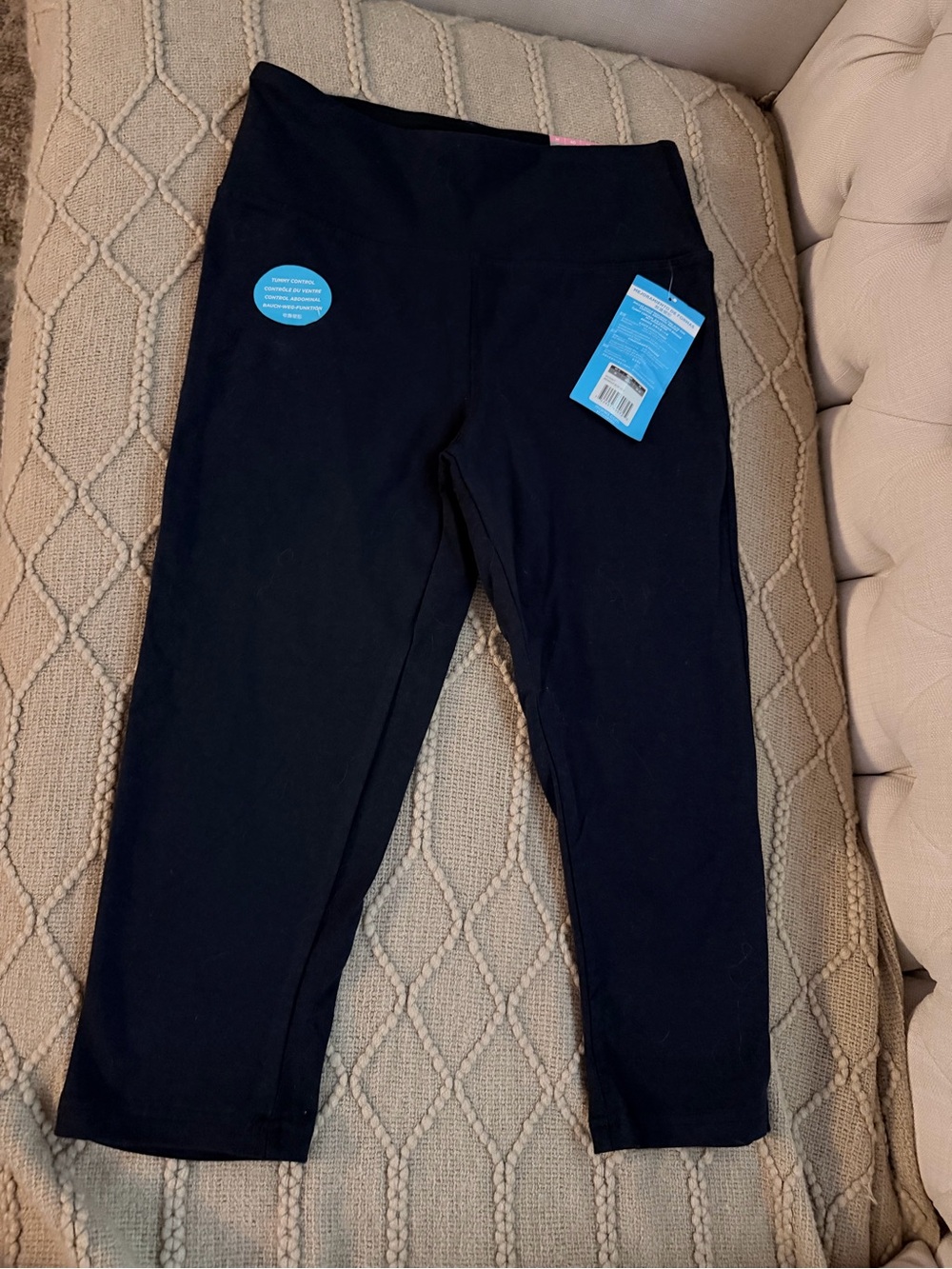 Marika Brooke High Rise Tummy Control
Capri Leggings Black Women's M